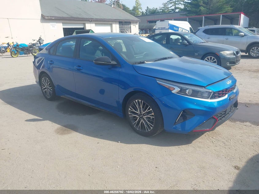 Vin: 3kpf54ad9ne510561, lot: 46758861, kia forte gt-line 20221
