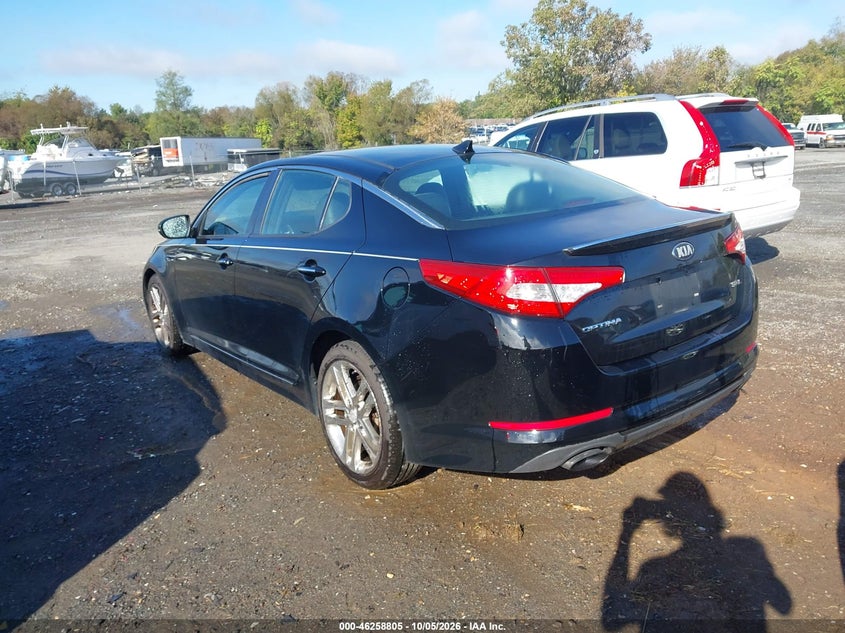 Vin: 5xxgr4a67dg119537, lot: 46758873, kia optima sx 20133