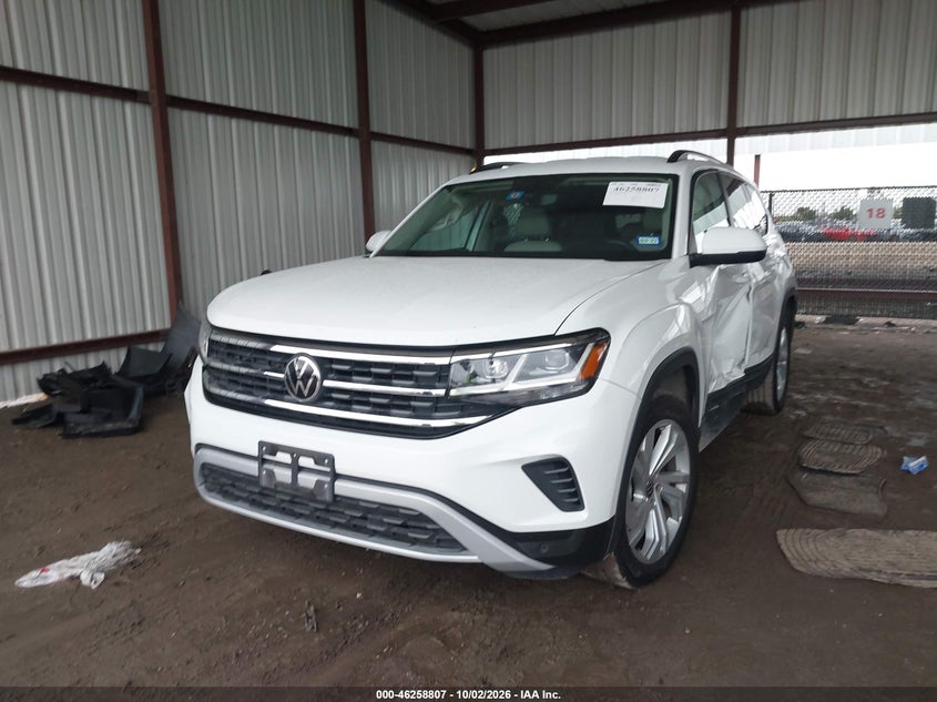 Vin: 1v2wr2ca1mc559902, lot: 46758876, volkswagen atlas 3.6l v6 se w/technology 20212
