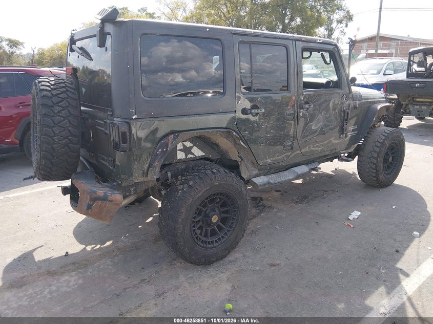 Vin: 1c4bjwdg8fl730763, lot: 46758920, jeep wrangler unlimited sport 20154