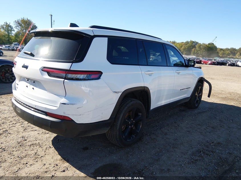 Vin: 1c4rjkag4p8832853, lot: 46758922, jeep grand cherokee l altitude 4x4 20234