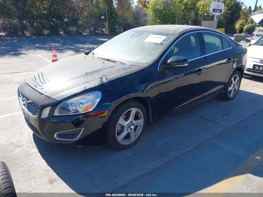 2013 Volvo S60 T5, Обычный износ, IAAI, VIN YV1612FS2D1218057 — фото 2