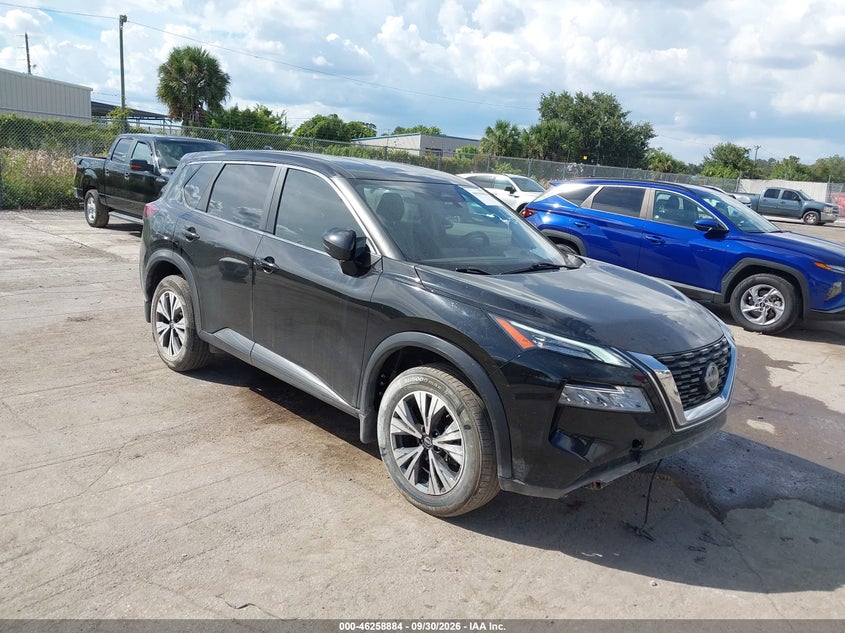 Vin: jn8bt3baxnw042630, lot: 46758953, nissan rogue sv fwd 2022 img_1