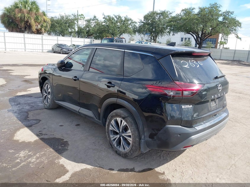 Vin: jn8bt3baxnw042630, lot: 46758953, nissan rogue sv fwd 20223
