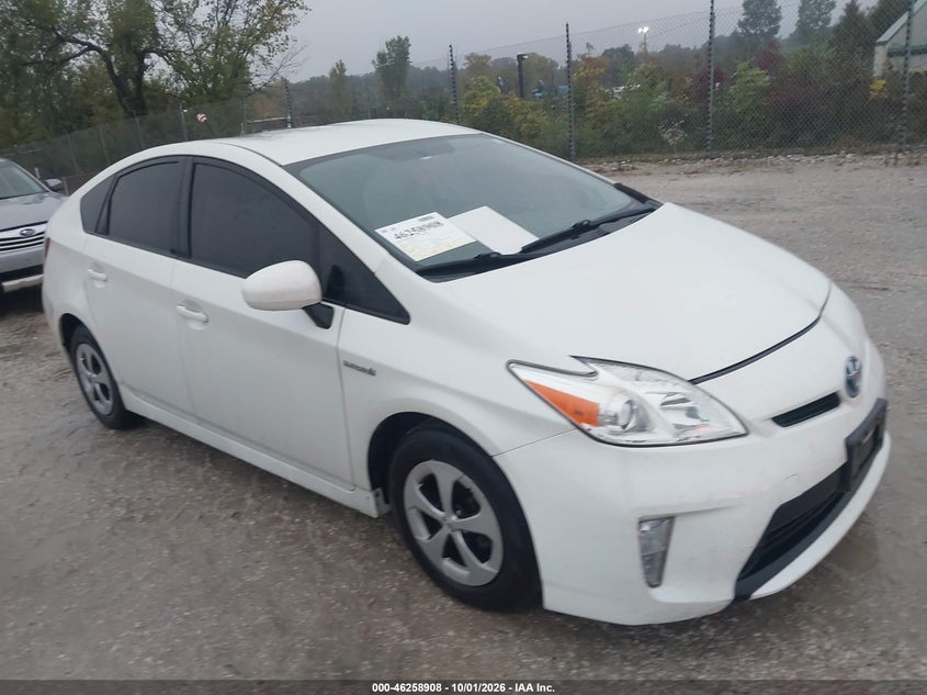 Vin: jtdkn3du8f0457270, lot: 46758977, toyota prius two 20151