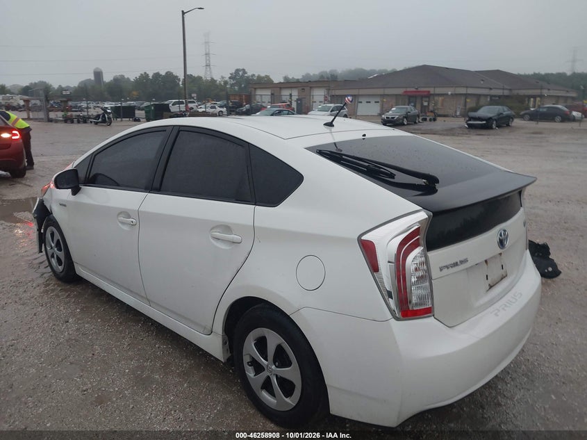 Vin: jtdkn3du8f0457270, lot: 46758977, toyota prius two 20153