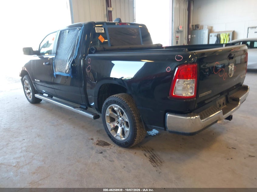Vin: 1c6rrffgxnn306046, lot: 46759007, ram 1500 big horn  4x4 5'7 box 20223