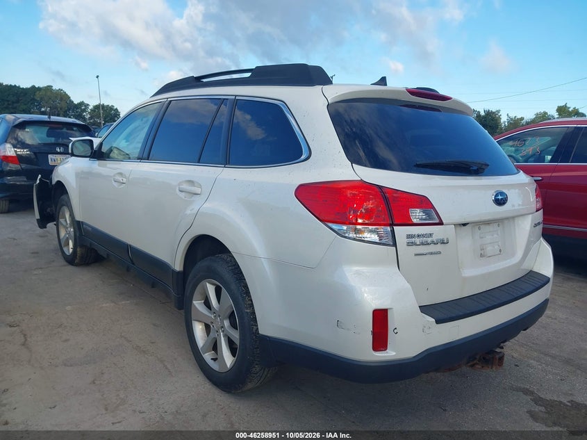 Vin: 4s4brckc6d3314551, lot: 46759020, subaru outback 2.5i limited 20133