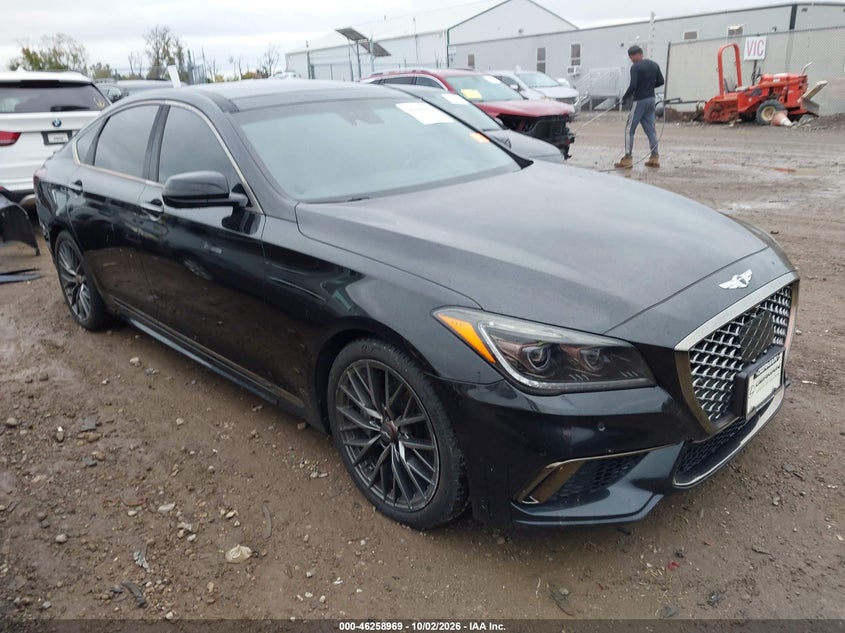 GENESIS G80 2018 VIN KMHGN4JB0JU248326