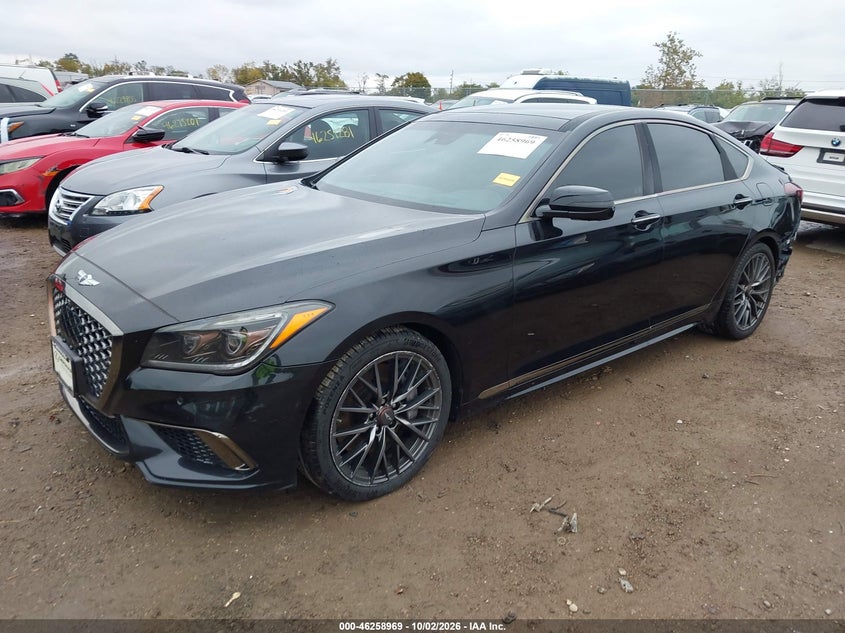 Vin: kmhgn4jb0ju248326, lot: 46759038, genesis g80 3.3t sport 20182