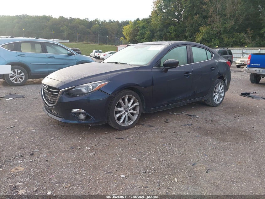 Vin: jm1bm1w34e1147802, lot: 46759044, mazda mazda3 s grand touring 20142