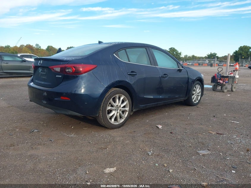 Vin: jm1bm1w34e1147802, lot: 46759044, mazda mazda3 s grand touring 20144