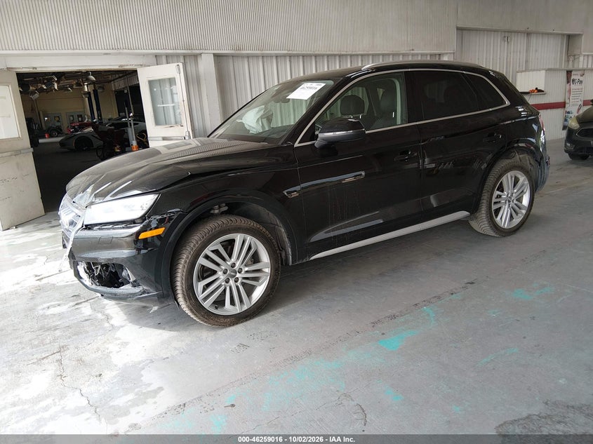2018 Audi Q5 2.0T Premium/2.0T Tech Premium, Front End, IAAI, VIN WA1CNAFY5J2206741 — photo 2