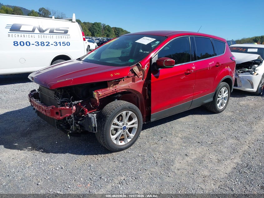 Vin: 1fmcu0gd2hue63509, lot: 46759093, ford escape se 20172