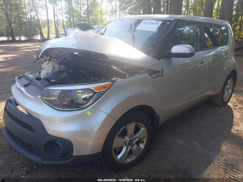 Vin: kndjn2a27k7694925, lot: 46759098, kia soul 20192