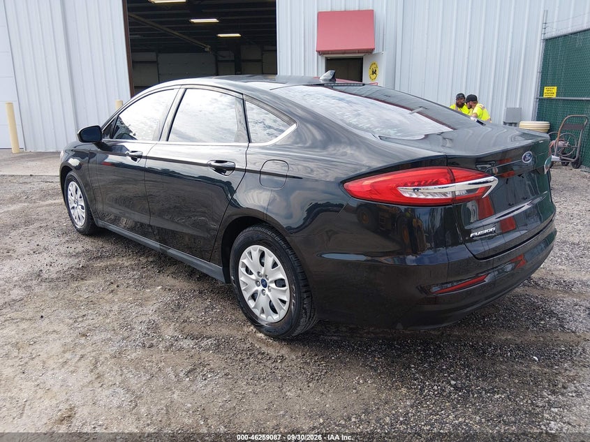 Vin: 3fa6p0g71lr119114, lot: 46759156, ford fusion s 20203