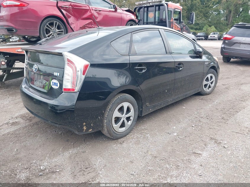 Vin: jtdkn3du2d5561172, lot: 46759161, toyota prius four 20134