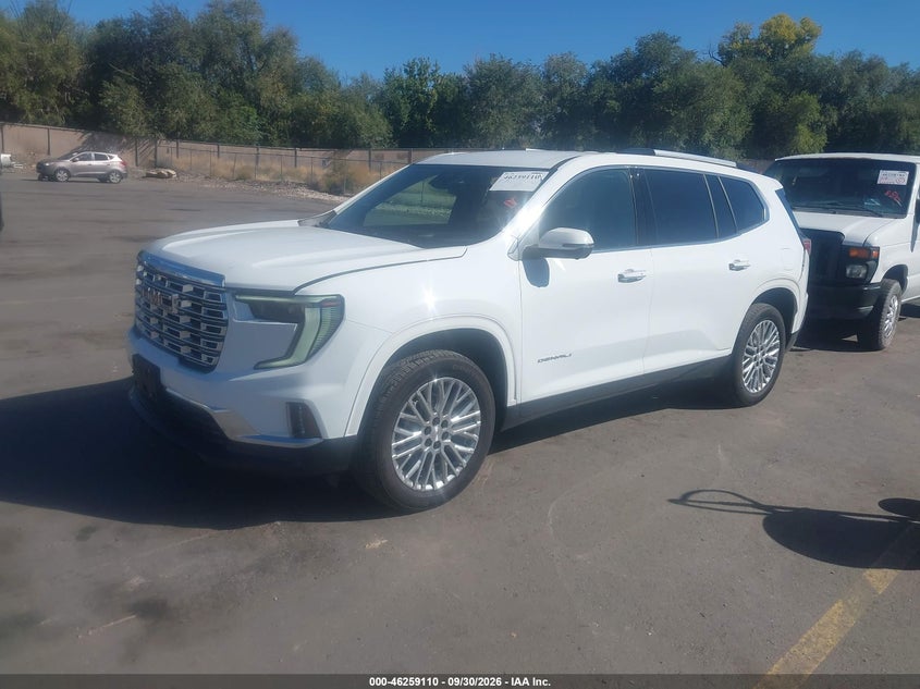 Vin: 1gkenrrs5sj232983, lot: 46759178, gmc acadia awd denali 20252