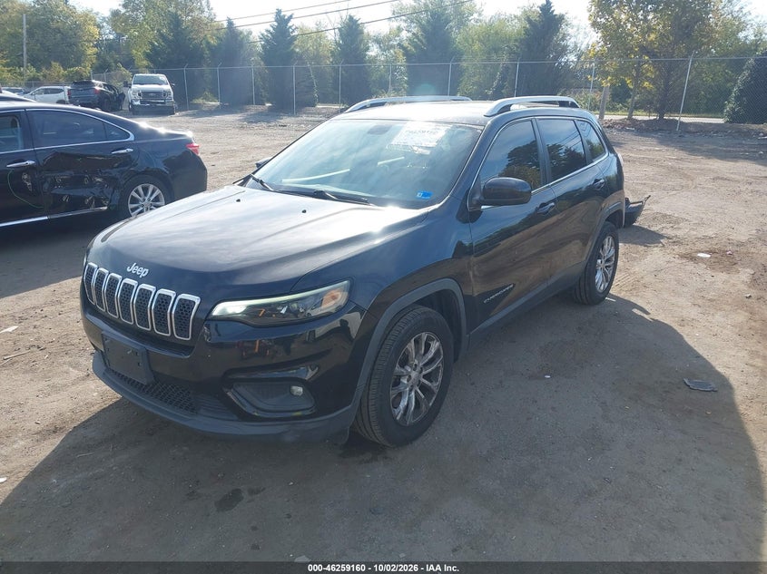 Vin: 1c4pjlcbxkd172171, lot: 46759229, jeep cherokee latitude fwd 20192