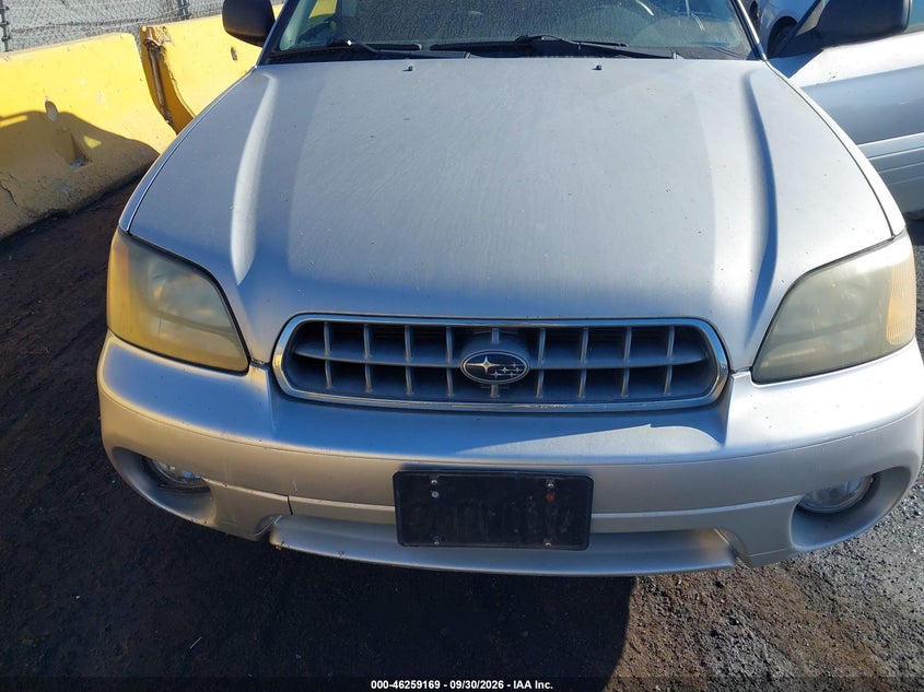 2004 SUBARU OUTBACK auction photo 6