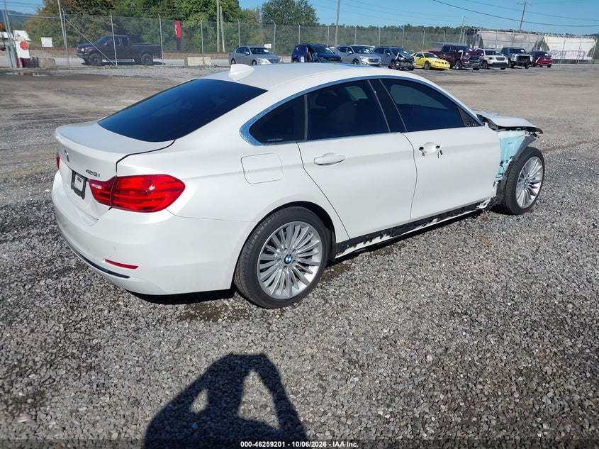 Vin: wba4a7c58fd414608, lot: 46759271, bmw 428 gran coupe xdrive 20154