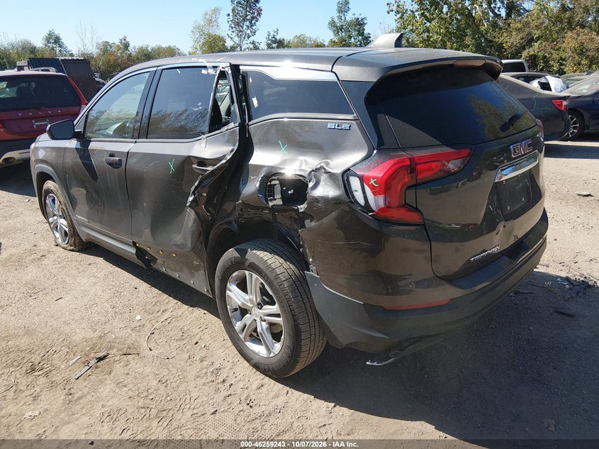 Vin: 3gkalmev1kl184124, lot: 46759312, gmc terrain sle 20193