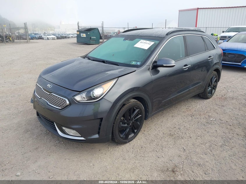 Vin: kndcc3lc7j5187513, lot: 46759313, kia niro ex 20182