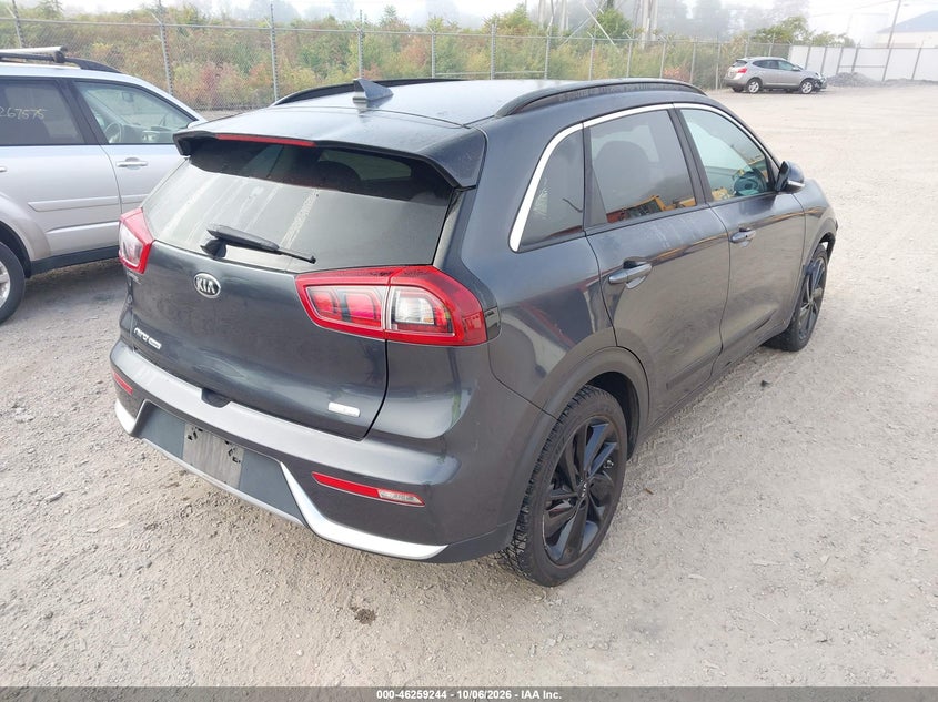 Vin: kndcc3lc7j5187513, lot: 46759313, kia niro ex 20184