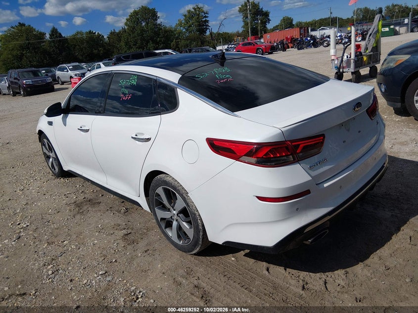 Vin: 5xxgt4l30lg413817, lot: 46759321, kia optima s 20203