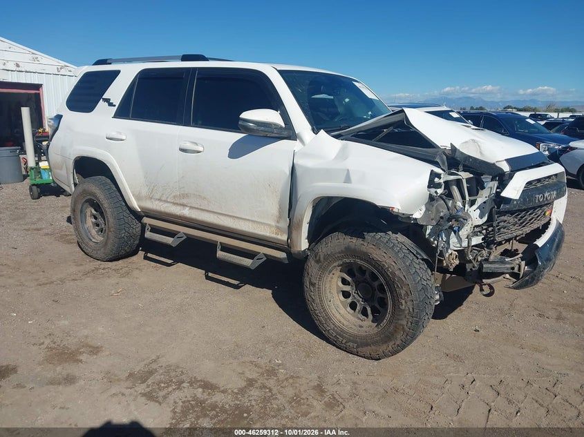 Vin: jtebu5jr7j5547502, lot: 46759381, toyota 4runner trd off road premium 20181