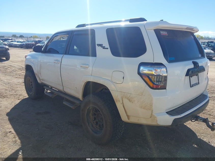 Vin: jtebu5jr7j5547502, lot: 46759381, toyota 4runner trd off road premium 20183