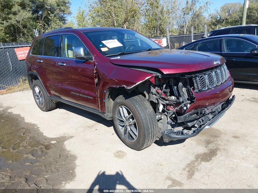Vin: 1c4rjfbg0jc335230, lot: 46759384, jeep grand cherokee limited 4x4 2018 img_1