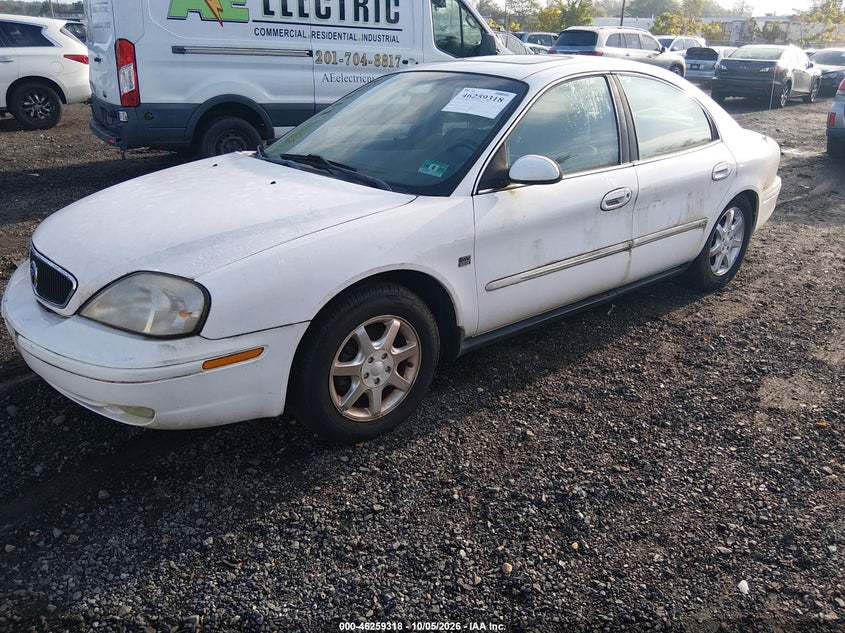 MERCURY SABLE 2000 VIN 1MEFM55S0YA622723