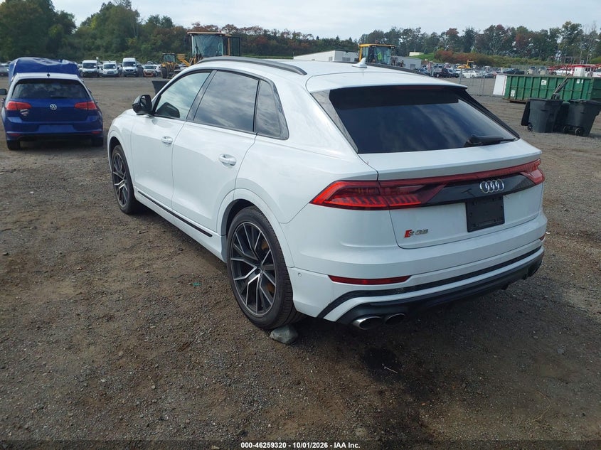 Vin: wa1cwbf10nd017544, lot: 46759389, audi sq8 prestige tfsi quattro tiptronic 20223