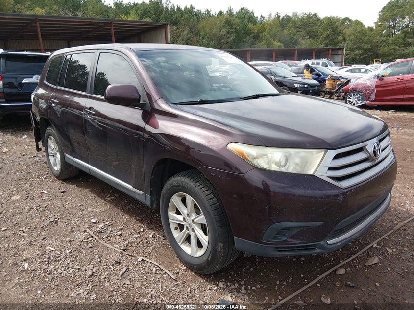 Vin: 5tdza3eh1ds040790, lot: 46759390, toyota highlander 20131