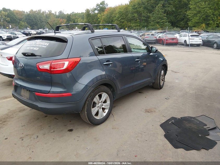 Vin: kndpbca2xd7500349, lot: 46759393, kia sportage lx 20134