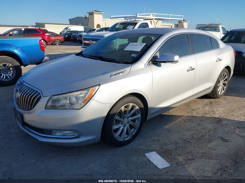Vin: 1g4gb5g30ef195622, lot: 46759444, buick lacrosse leather group 20142