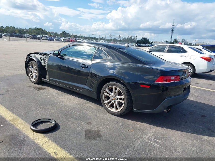 Vin: 2g1fb1e35f9176384, lot: 46759450, chevrolet camaro 2ls 20153