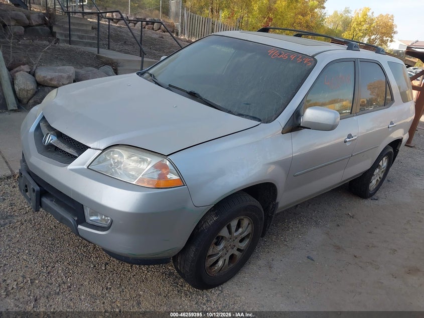 ACURA MDX 2003 VIN 2HNYD18683H518180
