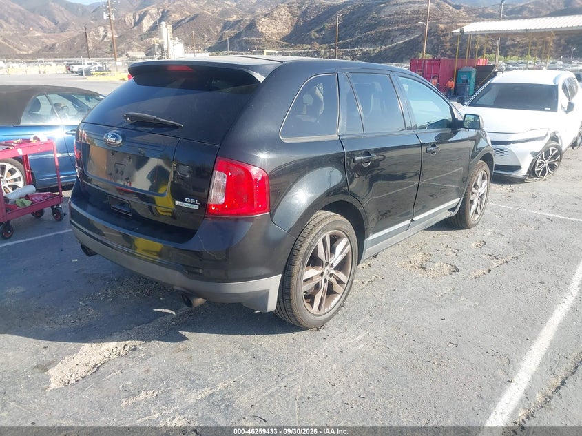 Vin: 2fmdk3j97cba04149, lot: 46759502, ford edge sel 20124