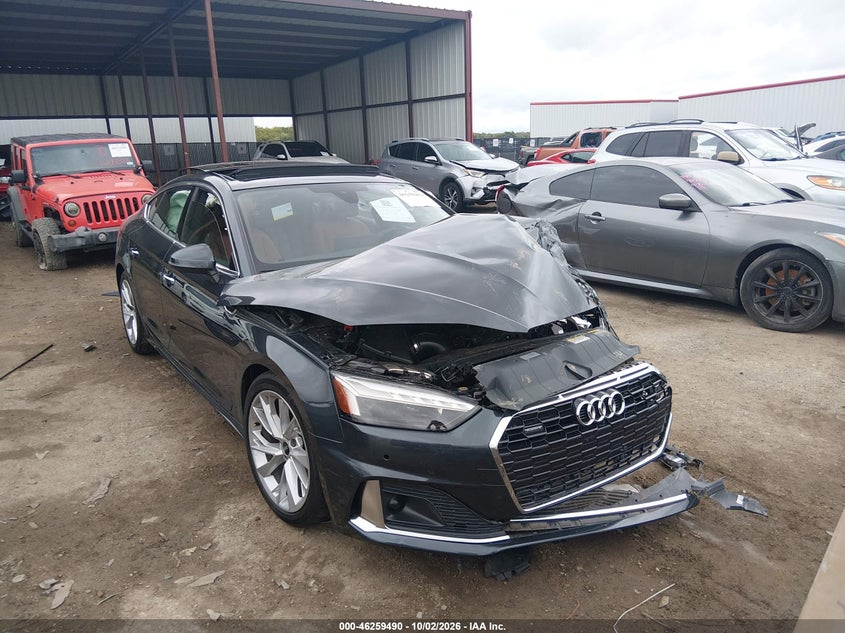 Vin: waucbcf50na003586, lot: 46759559, audi a5 sportback premium plus 40 tfsi quattro s tronic 2022 img_1