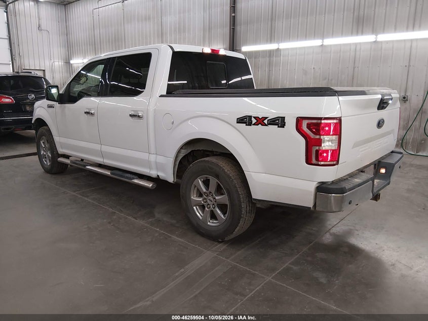 Vin: 1ftew1e51jfd34051, lot: 46759573, ford f-150 xlt 20183