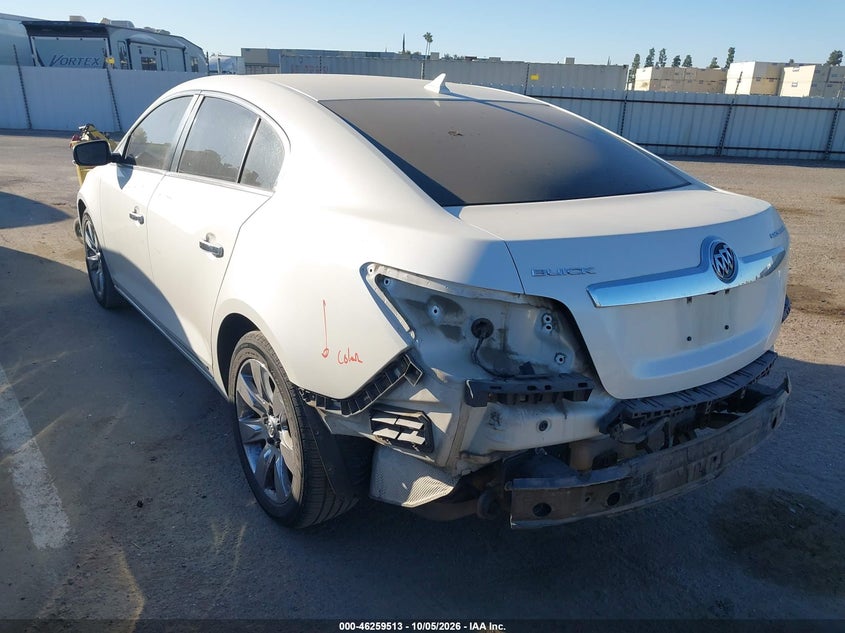 Vin: 1g4gc5e31df333943, lot: 46759582, buick lacrosse leather group 20133