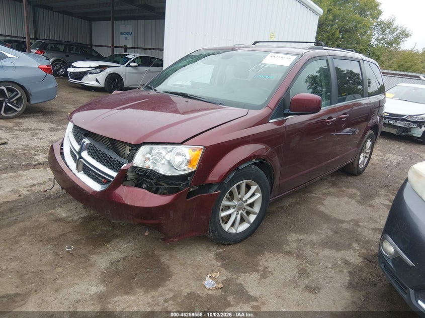 Vin: 2c4rdgcgxkr559030, lot: 46759627, dodge grand caravan sxt 20192
