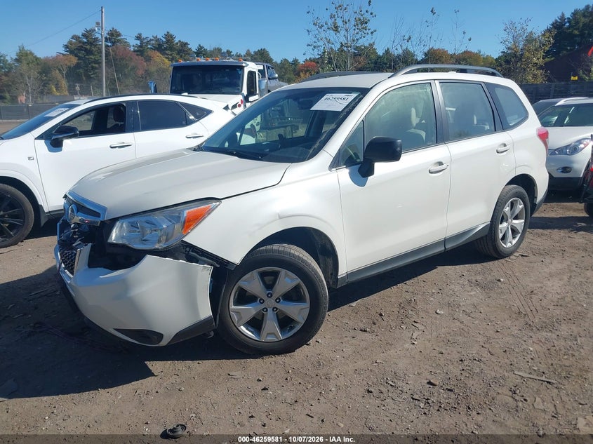 Vin: jf2sjabc6gh461641, lot: 46759649, subaru forester 2.5i 20162