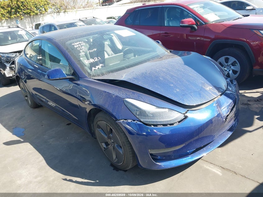 Vin: 5yj3e1ea1pf606411, lot: 46759658, tesla model 3 rear-wheel drive 2023 img_1