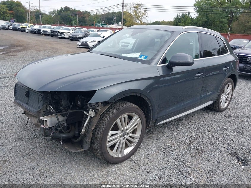 Vin: wa1bnafy1j2235813, lot: 46759679, audi q5 2.0t premium/2.0t tech premium 20182