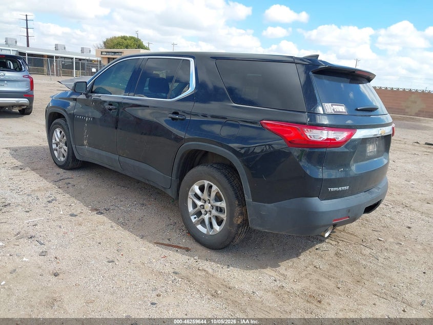 Vin: 1gnerfkw6mj129920, lot: 46759713, chevrolet traverse fwd ls 20213