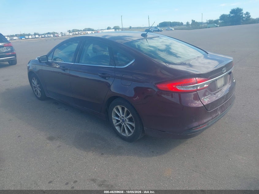 Vin: 3fa6p0hd4hr167590, lot: 46759726, ford fusion se 20173
