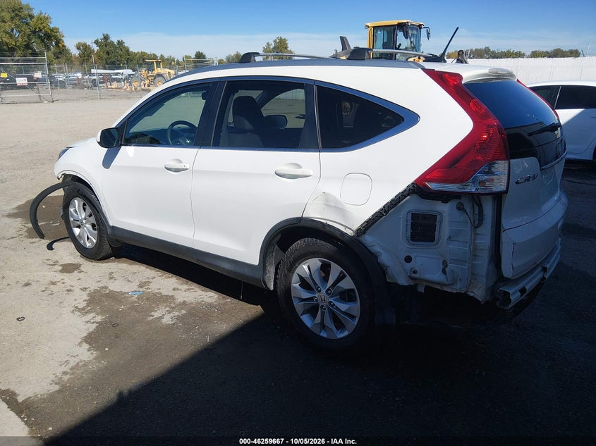 Vin: 5j6rm4h73dl060728, lot: 46759736, honda cr-v ex-l 20133